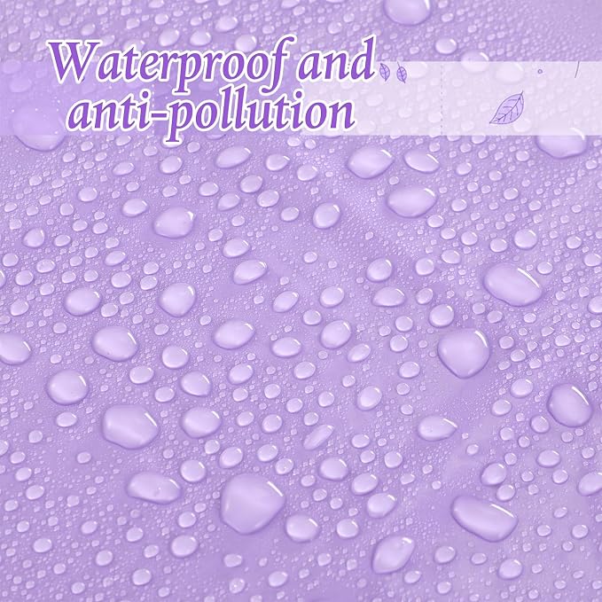 Outus 240 Pcs Poly Mailers Variety Size Pack Mailing Shipping Bags Assorted Sizes Shipping Envelopes Self Adhesive Waterproof and Tear Proof Packaging Bags for Clothing Book Gift(Purple,6 Sizes)