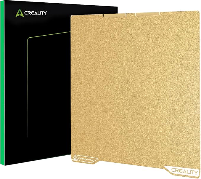 Creality K2 Pro Build Plate, 325×310 mm K1 Max PEI Coating Spring Steel Magnetic Bed, K2 Pro Upgrade Printing Plate, Double Sided Frosted Textured Build Plate for Creality Ender 3 V3 Plus 3D Printer