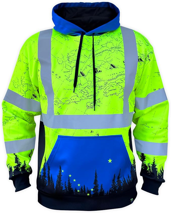 SafetyShirtz SS360 ANSI Class 3 Type R Graphic Hoodie