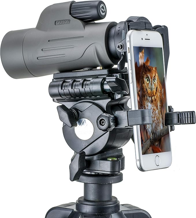 MonoPix 8x42mm, Smartphone Digiscoping Bundle | Waterproof Monocular - Perfect Addition to All Outdoor and Hunting Adventures (MP-842IS)