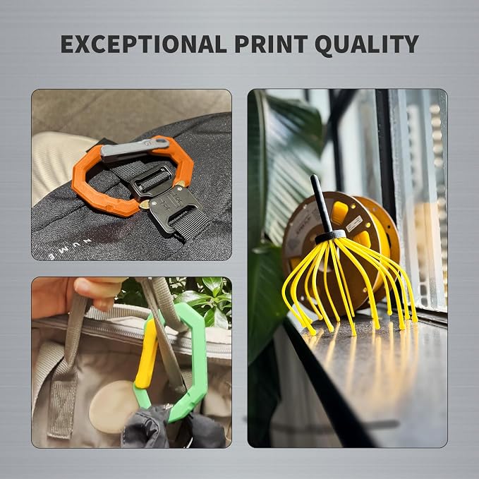 OVERTURE Super PLA+ Filament 1.75mm, Toughness Enhanced PLA Plus, Professional Toughness 3D Printer Filament 1kg (2.2lbs), High Precision +/- 0.02mm (Orange)