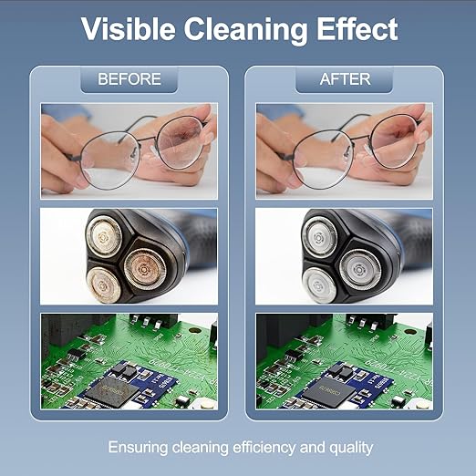 Granbo Ultrasonic Cleaner 3.2L 120W Jewelry Cleaning Ultrasonic Machine 40kHz with Heater Timer and Degassing, 110V Digital Ultrasonic Parts Cleaner for Denture Dental Oral Irrigator Parts Glasses