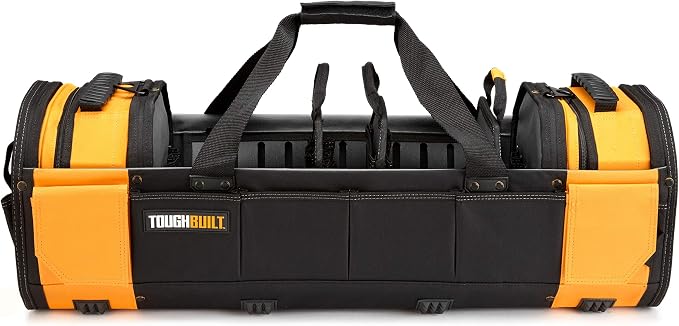 ToughBuilt – 30" Modular Tote Tool Bag, 68 Pockets & Loops, Removable Soft Boxes & Dividers for Electrical, Maintenance & Jobsite Tool Organization (TB-81-30)