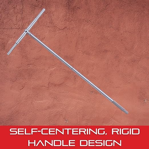 Starrett Telescoping Gage with Hardened and Ground Contacts - Ideal for Determining True Size of Holes, Slots and Recesses - 3-1/2-6" Range, 12" Length - 579F-12