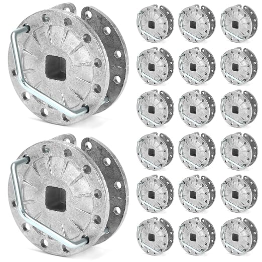 QWORK Fence Tightener, 20 Pcs Rapid Inline Fence Tensioner Strainer for Electric and Farm Fences