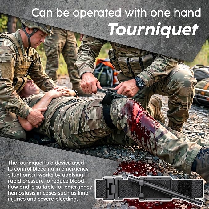 IFAK Trauma Kit with Tourniquet, Israeli Bandage, Splint, Tactical First Aid Kit for Car, Camping, Hiking and Travel with Molle Bag (66 Pack)