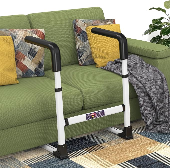 Couch Stand Assist for Elderly, Adjustable Chair Assist for Elderly Sit to Stand, Heavy-Duty Senior Lifting Devices & Standing Aids for Seniors, 400lbs Capacity, White