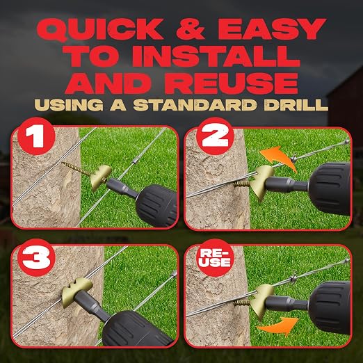Cat’s Claw Fasteners 1.5 inch for Hardwoods | 170 Count Replaces The Common Fencing Staple | Installs Fast with a Power Drill | 4 Times Stronger Than a Staple