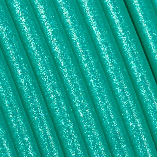 Polymaker Panchroma Celestial PLA Filament 1.75mm for 3D Printer, Green | Neatly Wound Glitter PLA for Easy Print & Smooth Feeding, Compatible with Bambu Lab & Most 3D Printers