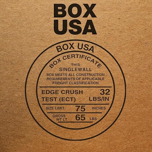 BOX USA Shipping Boxes 24"Lx18"Wx12"H 10-Pack Large Corrugated Boxes for Shipping, Packaging, Moving, Storage Box for Home or Business, Strong Wholesale Bulk Boxes