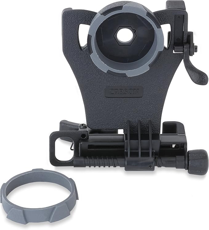 Carson HookUpz Universal Smartphone Digiscoping Adapter for Most Full Sized Binoculars (IB-700) XX-Large