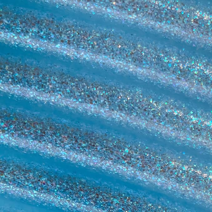 Cookiecad PLA Filament 1.75mm 1kg Iridescent Glitter 3D Printer Filament - Pale Blue Elixir PLA