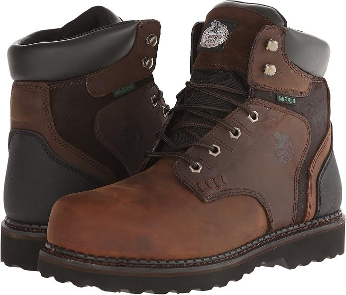 Georgia Boot Men's Brookville Waterproof Work Boots