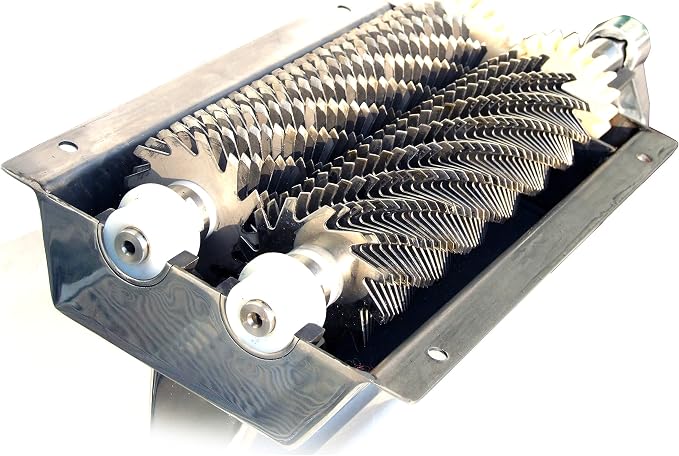 Hakka Commercial Meat Tenderizer, Manual Meat Tenderizer Machine Stainess Steel 7 inch/175mm Width 37-blade Meat Flatten Tool for Beef Pork Chicken Steak