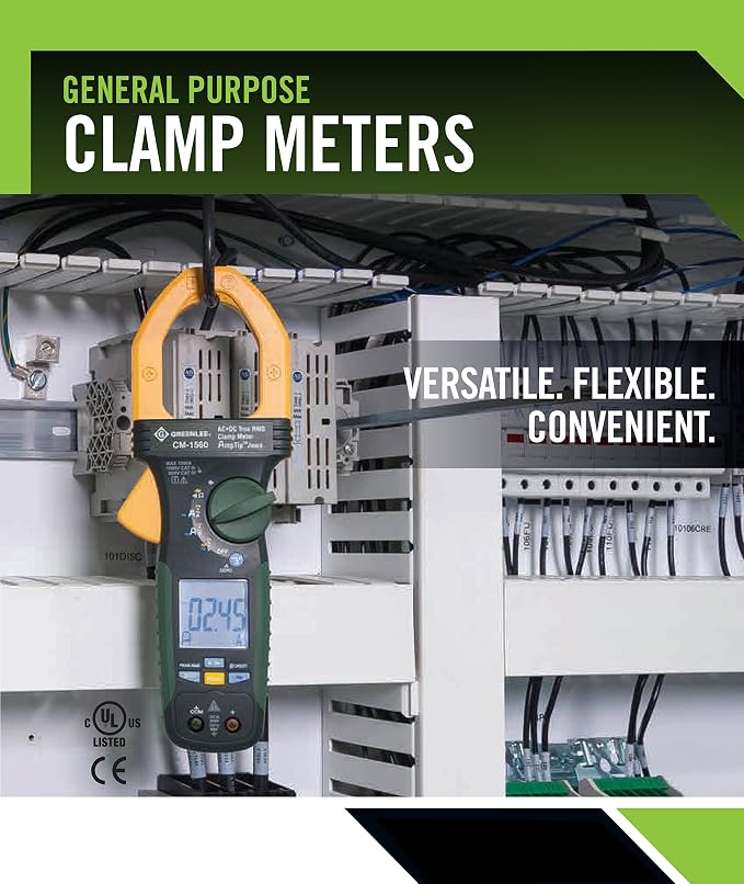 Greenlee - Clampmeter, Ac (Cm-860) (Pop), Elec Test Instruments (CM-860), 600 AMP