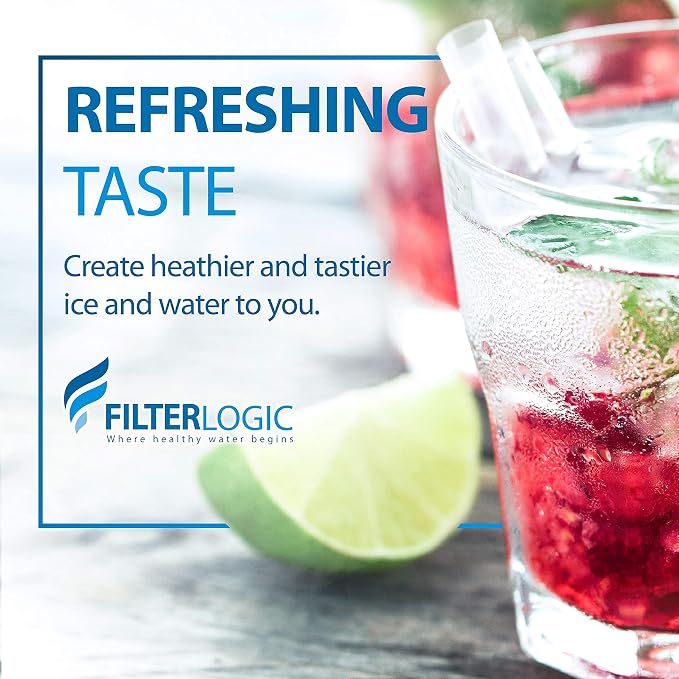 Filterlogic 3US-PF01 Under Sink Water Filter, Replacement for Filtrete® 3US-PF01, 3US-MAX-F01H, 3US-PF01H, Delta RP78702, Manitowoc K-00337, K-00338, HF20, HF25, HF27, HF25-S, HF20-I, NSF/ANSI 42