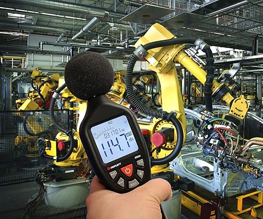 Triplett 3550 SoniChek PRO Professional Decibel Sound Level Meter with Certificate of Calibration to NIST