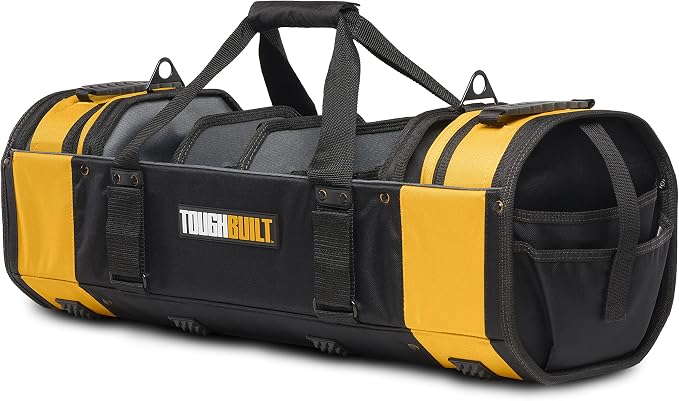 ToughBuilt – 30" Modular Tote Tool Bag, 68 Pockets & Loops, Removable Soft Boxes & Dividers for Electrical, Maintenance & Jobsite Tool Organization (TB-81-30)