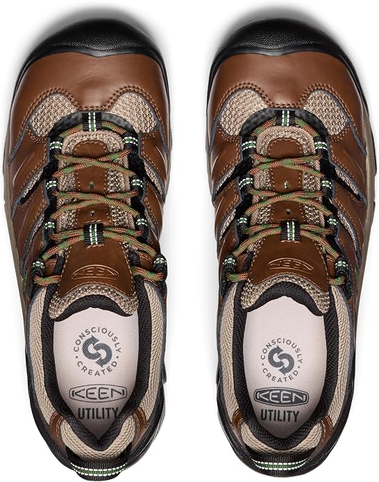 KEEN Utility Men's Lansing Low Height Steel Toe Work Shoes