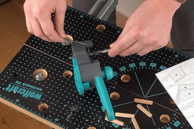wolfcraft Dowelmaster 4640000 (Practical jig for Clean Corners, T-Butt Edge Connections, and The Accurate Alignment of Dowel Holes)