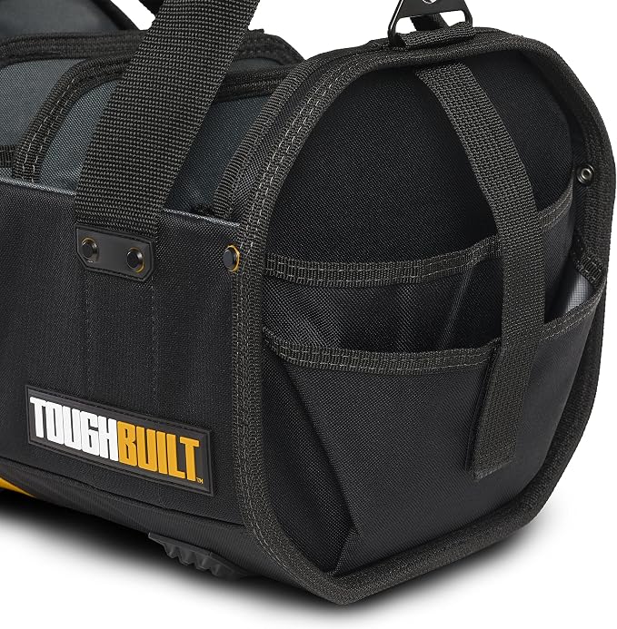 ToughBuilt - 12" Modular Tool Tote with Compact Jobsite Organization, Portable Lightweight Design, and Versatile Tool Storage (TB-81-12)