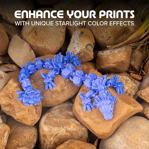 Polymaker Panchroma Starlight PLA Filament 1.75mm for 3D Printing, Pulsar | Neatly Wound, Starry Sky PLA 1kg, Easy Print & Smooth Feeding, Compatible with Bambu Lab & Most 3D Printers