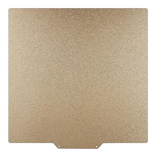 280x280mm Qidi X-Plus3 Double Sided Textured PEI Build Plate Flexible Spring Steel Platform for Crealty Ender 7, Qid1 X-Plus3 3D Printer.