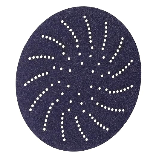 3M Xtract Cubitron II Cloth Disc 726A, 120+ J-Weight, 5 in x NH, Die 500LG, 50/Carton