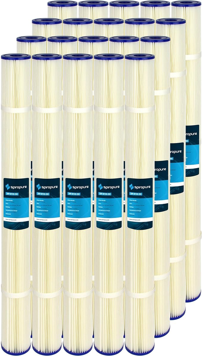 SpiroPure 30x2.5 10 Micron Sediment Water Filter SPC-25-3010 (Case of 20)