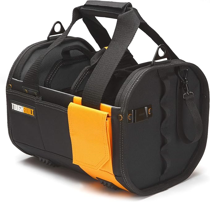 ToughBuilt - 12" Modular Tool Tote with Compact Jobsite Organization, Portable Lightweight Design, and Versatile Tool Storage (TB-81-12)