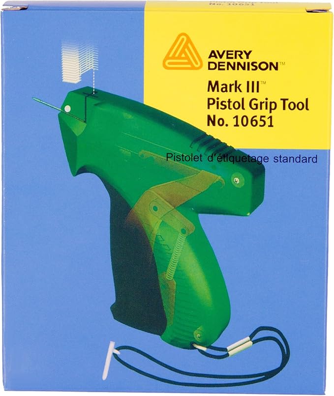 Mark III Pistol Grip Tagging Tool – Mark III 10651 Tagging Gun for Retail Tagging of Fabrics and Other Materials