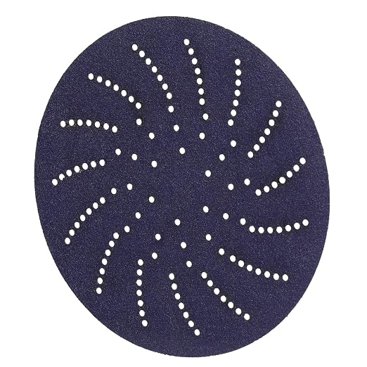 3M Xtract Cubitron II Cloth Disc 726A, 150+ J-Weight, 5 in x NH, Die 500LG, 50/Carton