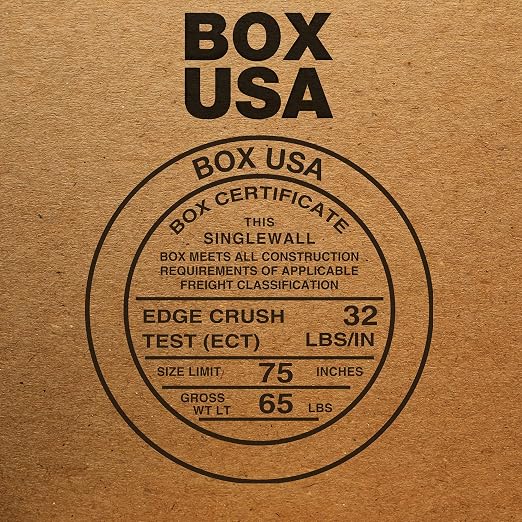 BOX USA 16 x 16 x 30 Corrugated Cardboard Boxes, Tall 16"L x 16"W x 30"H, Pack of 10 | Shipping, Packaging, Moving, Storage Box for Home or Business, Strong Wholesale Bulk Boxes