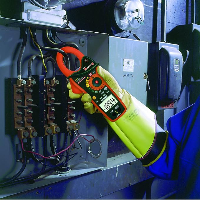 EXTECH Instruments EX830 True RMS 1000 Amp AC/DC Clamp Meter with Infrared Thermometer