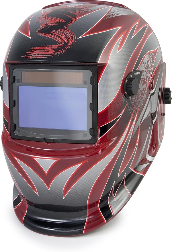 Shop Iron 41267 Solar Powered Auto Darkening Welding Helmet