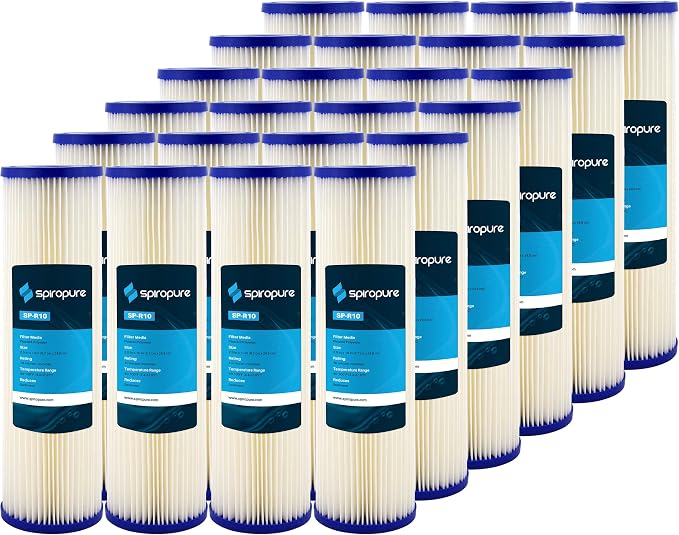 SpiroPure 10x2.5 10 Micron Sediment Water Filter SPC-25-1010 (Case of 24)