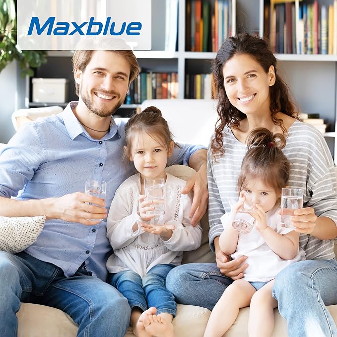 Maxblue RF-U8 Water Filter Replacement for Maxblue U8-ST/U8-FC Under Sink Water Filter System, 2 Years High Capacity