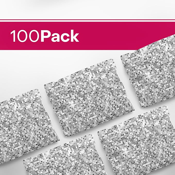 10x13 Poly Mailers – Disco Ball – Waterproof, Tear-Resistant Shipping Bags with Adhesive Seal – 100 Pack – Package Mint