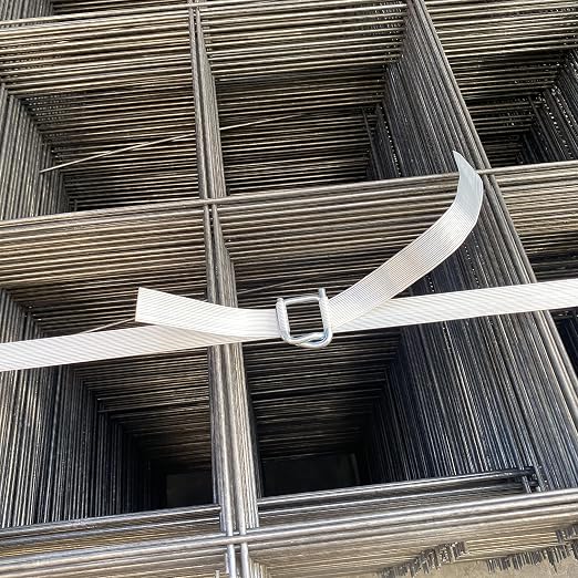 Heavy Duty 2500Lbs Break Strength 3/4" x 330’ Woven Cord Banding Strapping Kit, Woven Cord Tensioner, 100 pcs Galvanized Wire Buckles and Woven Cord Roll