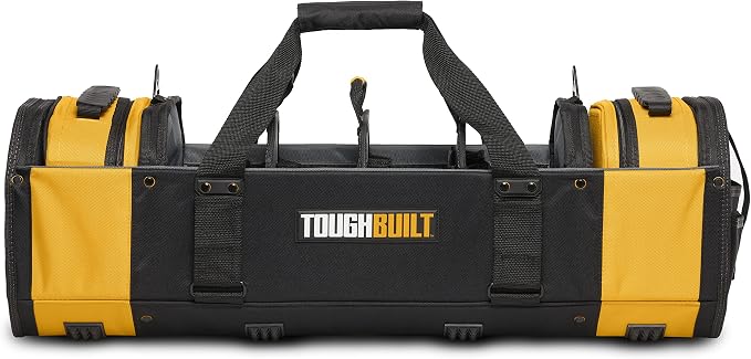 ToughBuilt – 30" Modular Tote Tool Bag, 68 Pockets & Loops, Removable Soft Boxes & Dividers for Electrical, Maintenance & Jobsite Tool Organization (TB-81-30)