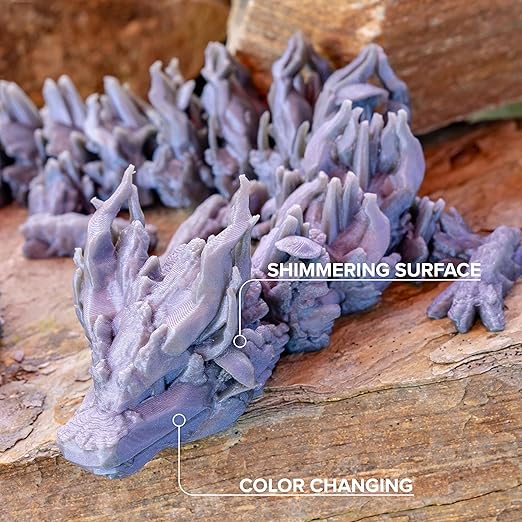Polymaker Panchroma Starlight PLA Filament 1.75mm for 3D Printing, Mercury | Neatly Wound, Starry Sky PLA 1kg, Easy Print & Smooth Feeding, Compatible with Bambu Lab & Most 3D Printers