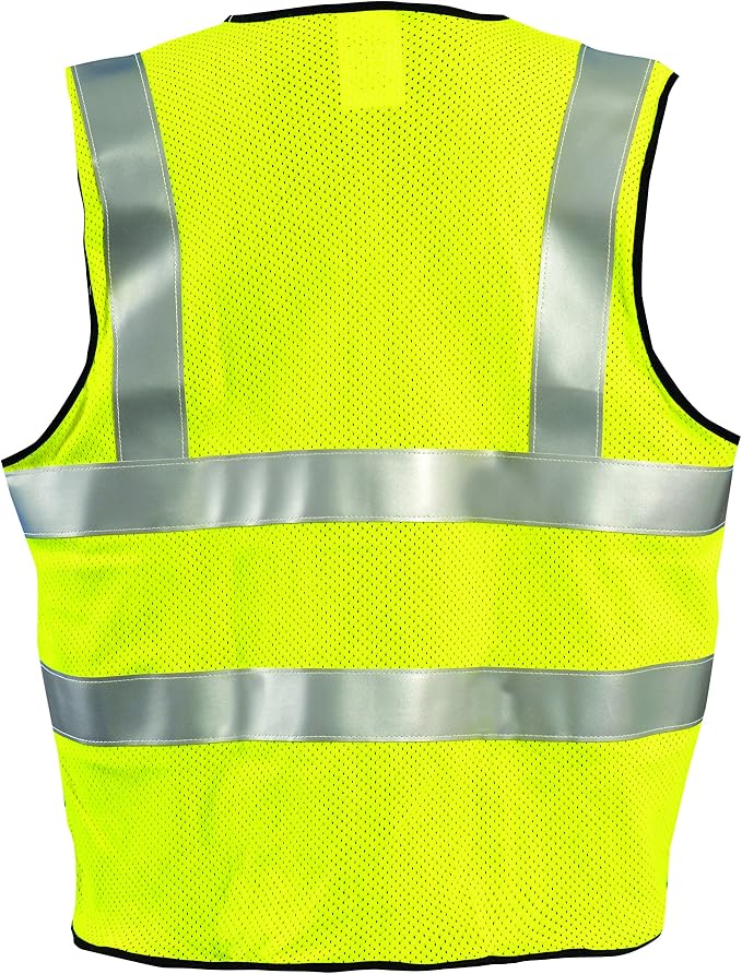 OccuNomix X-Large Hi-Viz Yellow AramidMeshModacrylic Flame Resistant Vest (LUX-SSFGCFR-YXL)