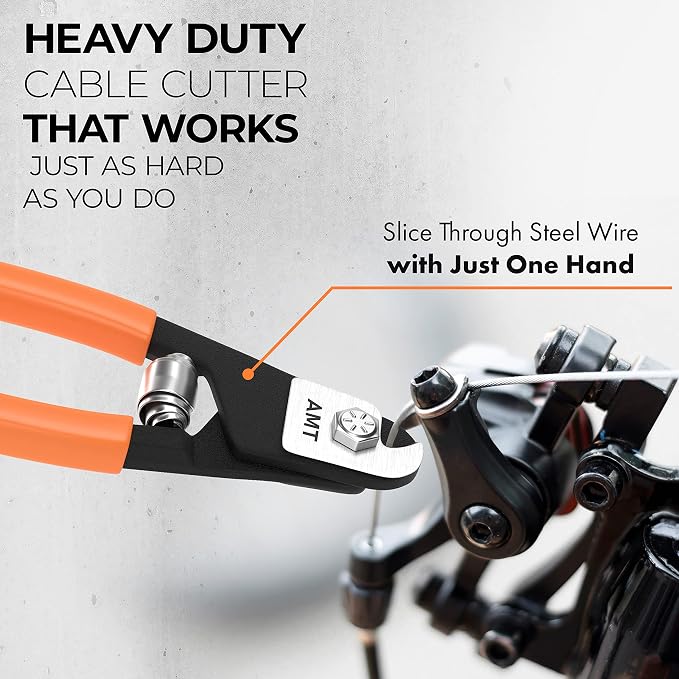 AMERICAN MUTT TOOLS Copper Wire Cable Cutter and Steel Wire Rope Cutter