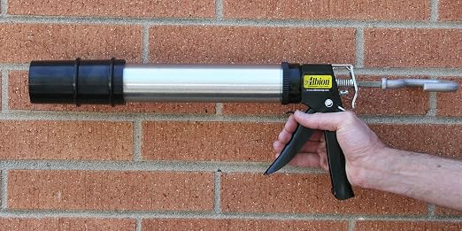 Albion Engineering 30oz DL-59-T13 Special Deluxe Manual Bulk Caulking Gun & 33-10 2" Barrel Loading Sleeve Bundle