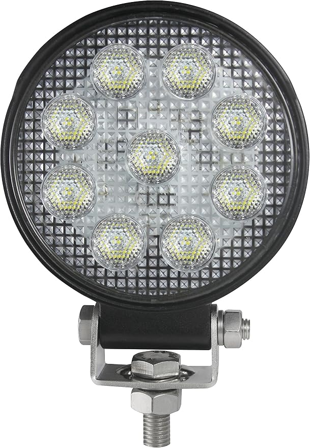 HELLA 357101002 ValueFit 5 Round 1.0 LED Close Range Worklight, Black