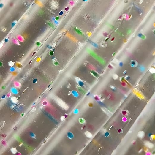Cookiecad PETG Filament 1.75mm 1kg Glitter Translucent 3D Printer Filament - Funfetti PETG
