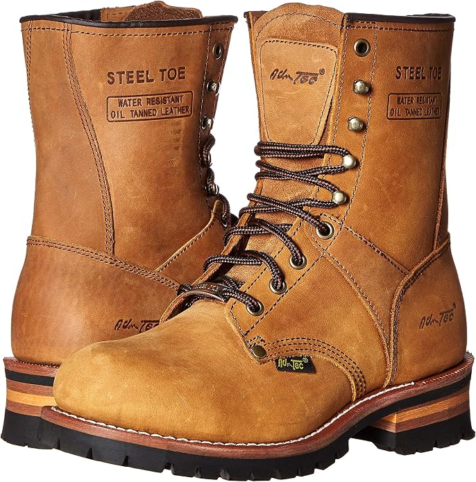 Ad Tec Men's Logger Boots