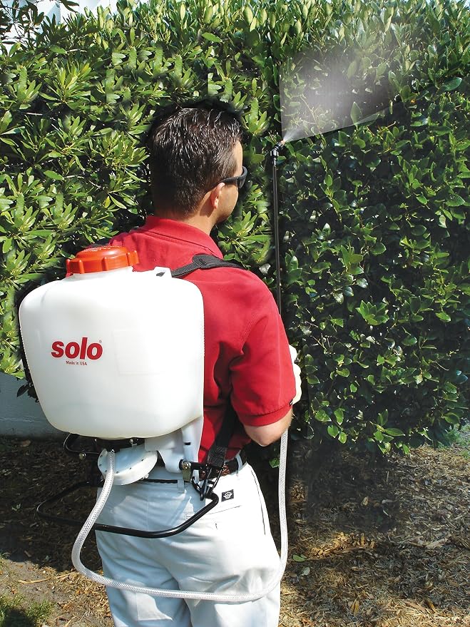 SOLO 475-B BACKPACK SPRAYER, 4 GALLON, DIAPHRAGM - BLEACH RESISTANT